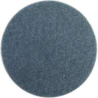 Non-Woven Hook & Loop Disc, 4" Dia., Very Fine Grit, Aluminum Oxide, X-Weight Cam Industrial