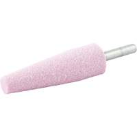 Meule mont&eacute;e vitrifi&eacute;e, A1, Oxyde d'aluminium, 3/4" dia., 2-1/2" lo, 80 Grain Cam Industrial