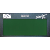 ArcOne&reg; Singles&reg; High Definition Auto-Darkening Welding Lens, 2" W x 4-1/2" H Viewing Area, For Use With ArcOne&reg; Cam Industrial