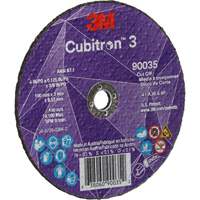 Cubitron 3 Cut-Off Wheel, 4" x 1/8", 3/8" Arbor, Type T1, Ceramic, 21000 RPM Cam Industrial