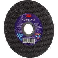 Disque de coupe Cubitron 3, 5" x 9/32", Arbre de 3/8", Type 41 Cam Industrial