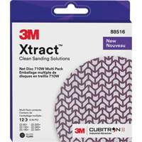 Disque en filet 710W Cubitron II Xtract paquet multiple, dia 6", Grain 80+/120+/240+/220+/320+/180+, C&eacute;ramique Cam Industrial