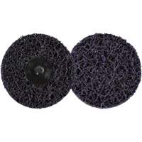 Scotch-Brite Roloc Clean and Strip XT Pro Disc XO-DR, 3" Dia., Extra Coarse Grit, Silicon Carbide Cam Industrial
