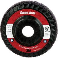 Scotch-Brite Clean and Strip XT Pro Disc XO-DC, 4-1/2" Dia., Extra Coarse Grit, Silicon Carbide Cam Industrial
