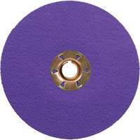Disque en fibre &agrave; changement rapide Cubitron 3, C&eacute;ramique, 80+, 4-1/2" Dia Cam Industrial