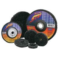 Bear-Tex&reg; Rapid Strip Non-Woven Quick-Change Disc, 2" Dia., Extra Coarse Grit, Silicon Carbide Cam Industrial