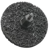 Bear-Tex&reg; Rapid Strip Non-Woven Quick-Change Disc, 3" Dia., Extra Coarse Grit, Silicon Carbide Cam Industrial