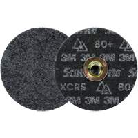 Scotch-Brite Precision Heavy-Duty Surface Conditioning Quick Change Disc, HD-DN, 5" Dia., 80+ Grit, Ceramic Cam Industrial