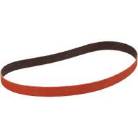 Courroie abrasive en tissu 777F, 3/4" la x 18" lo, Oxyde d'aluminium/C&eacute;ramique, Grain 120 Cam Industrial