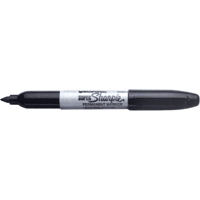 Permanent Markers - Super, Black, Fine Tip Cam Industrial