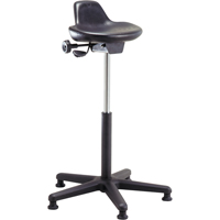 Shoptech Ergonomic Industrial Stools, Sit/Stand, Adjustable Height, 275 lbs. Capacity Cam Industrial