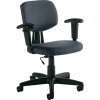 Task Chair, Fabric, Charcoal Cam Industrial