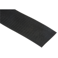 Bande d'attaches, Crochet, 50 vg x 2", Cousu, Noir Cam Industrial