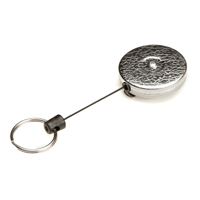 D&eacute;rouleurs autor&eacute;tractables originaux #485-HDK, Chrome, C&acirc;ble 48", Fixation Agrafe de ceinture Cam Industrial