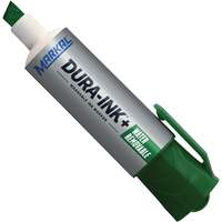 Dura-Ink&reg; WashAway Ink Marker, Green, Chisel Tip Cam Industrial