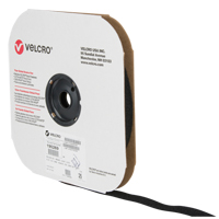 Ruban d'attaches, Boucle, 25 vg x 3/4", Cousu, Noir Cam Industrial