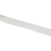 Ruban d'attaches, Crochet, 25 vg x 1", Cousu, Blanc Cam Industrial