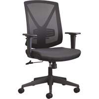 Chaise de bureau Activ A-47 Synchro, Tissu, Noir, Capacit&eacute; 275 lb Cam Industrial