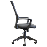 Chaise de bureau Activ A-128, Polyur&eacute;thane, Noir, Capacit&eacute; 275 lb Cam Industrial