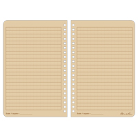 Side-Spiral Notebook, Soft Cover, Tan, 64 Pages, 4-5/8" W x 7" L Cam Industrial
