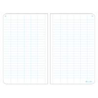 Bound Book, Hard Cover, Yellow, 160 Pages, 4-5/8" W x 7-1/4" L Cam Industrial