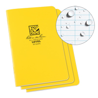 Notebook, Soft Cover, Yellow, 48 Pages, 4-5/8" W x 7" L Cam Industrial