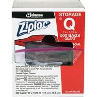 Ziploc&reg; Double Zip Food Storage Bags Cam Industrial