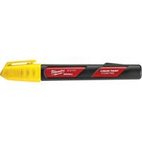 Inkzall Paint Marker, Liquid, Yellow Cam Industrial
