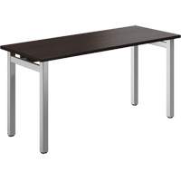 Newland Table Desk, 29-7/10" L x 60" W x 29-3/5" H, Dark Brown Cam Industrial
