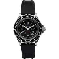 Large Diver's Automatic Watch, Digital, Battery Operated, 41 mm, Black Cam Industrial