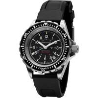 Large Diver's Automatic Watch, Digital, Battery Operated, 41 mm, Black Cam Industrial