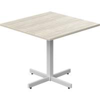Newland Height-Adjustable Square Table, 36" L x 36" W x 29" H, 1" Top, Laminate, Tan Cam Industrial