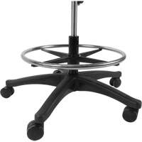 Tabouret de travail en maille, Mobile, Ajustable Hauteur, Capacit&eacute; 450 lb Cam Industrial