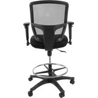 Tabouret de travail en maille, Mobile, Ajustable Hauteur, Capacit&eacute; 450 lb Cam Industrial