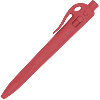Detectable Elephant Ballpoint Pen with Clip, Red, 1 mm, Retractable Cam Industrial
