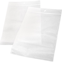 Zipper Storage Bags, Reclosable, 20" x 20", 2 mils Cam Industrial