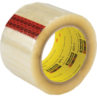 Scotch&reg; Box Sealing Tape 371, Hot Melt Adhesive, 1.9 mils, 36 mm (1-1/2") x 914 m (2998') Cam Industrial