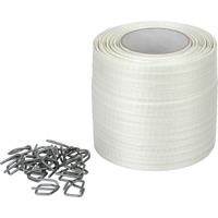 Woven Cord Strapping, Polyester, 1/2" W x 750' L Cam Industrial