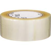 Tartan 369 Box Sealing Tape, Acrylic Adhesive, 1.6 mils, 48 mm (1-22/25") x 100 m (328') Cam Industrial