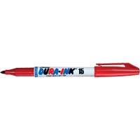 Marqueurs Dura-Ink - no 15, Fin, Rouge Cam Industrial