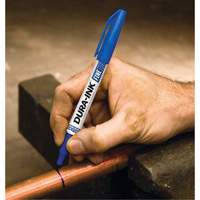 Marqueurs Dura-Ink - no 15, Bleu, Pointe Fin Cam Industrial