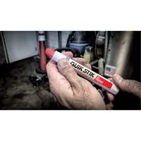 Quik Stik&reg; Twist-Up Paint Markers, Solid Stick, White Cam Industrial