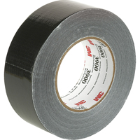 Economy Grade Coloured Duct Tape 3900, 8 mils, Black, 48 mm (2") x 55 m (180') Cam Industrial