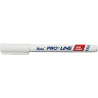 Pro-Line&reg; Fine Line Markers, Liquid, White Cam Industrial