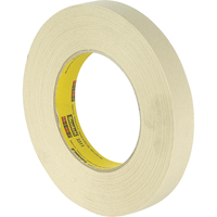 Scotch&reg; Performance 231 Masking Tape, 18 mm (3/4") x 55 m (180'), Tan Cam Industrial