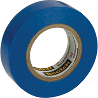 Scotch&reg; 35 Colour Coded Tape, 12.7 mm (1/2") x 20.1 m (66'), Blue, 7 mils Cam Industrial