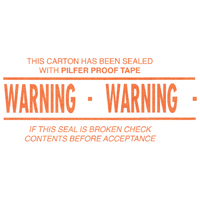 Pre-Printed Gummed Tapes, 72 mm (2-4/5") x 137 m (449.475'), Kraft Cam Industrial