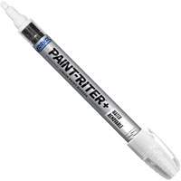 Paint-Riter&reg;+ Water Removable Paint Marker, Liquid, White Cam Industrial