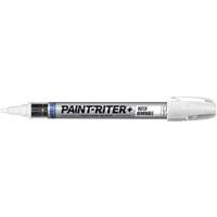 Paint-Riter&reg;+ Water Removable Paint Marker, Liquid, White Cam Industrial