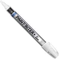 Paint-Riter&reg;+ Wet Surface Paint Marker, Liquid, White Cam Industrial